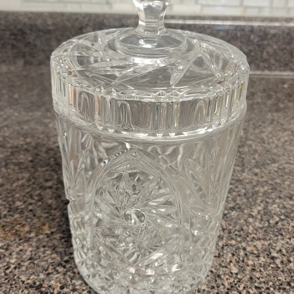 Vintage St. George Biscuit Barrell Tuscany Model Fan and Pinwheel design - Picture 1 of 10